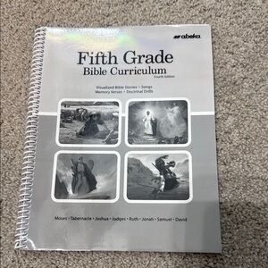 Abeka Fifth Grade Bible Curriculum Book